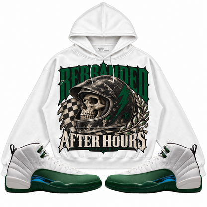 Rebranded Studios apparel — front styled with matching sneakers