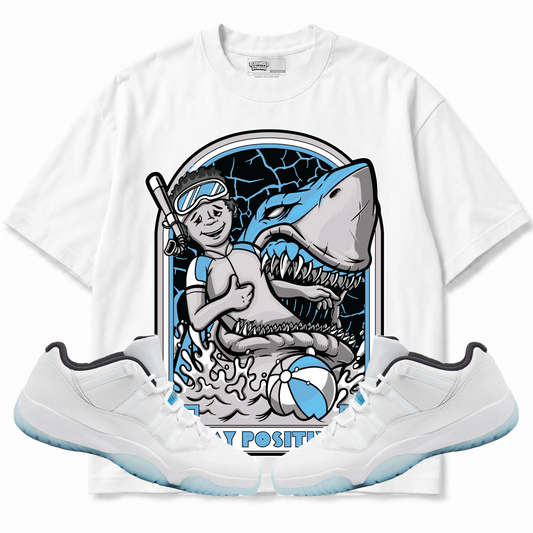 Rebranded Studios apparel — front styled with matching sneakers