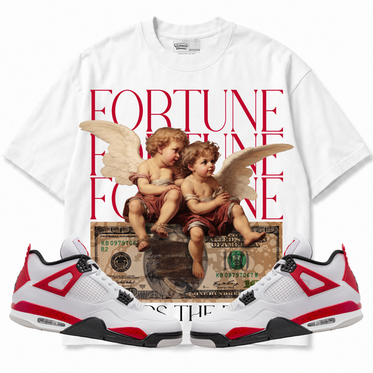 Rebranded Studios apparel — front styled with matching sneakers