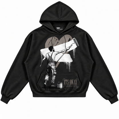 Rebranded Studios apparel — front without sneakers