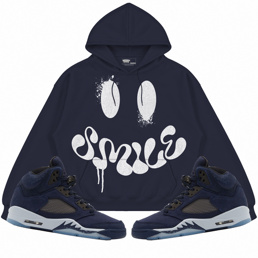 Rebranded Studios apparel — front styled with matching sneakers