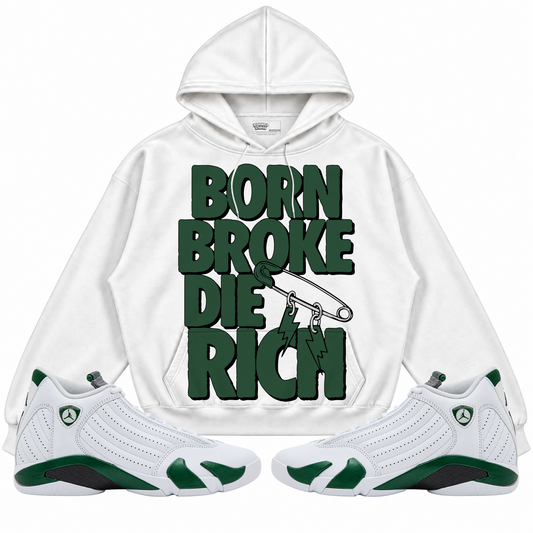 Rebranded Studios apparel — front styled with matching sneakers