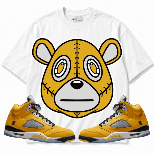 Rebranded Studios apparel — front styled with matching sneakers