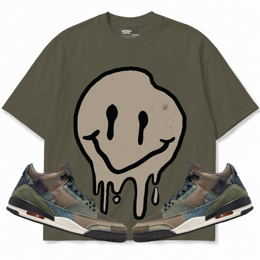 Rebranded Studios apparel — front styled with matching sneakers