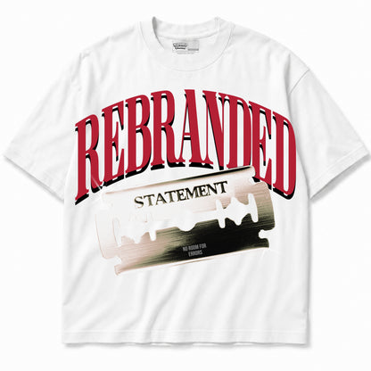 Rebranded Studios apparel — front without sneakers