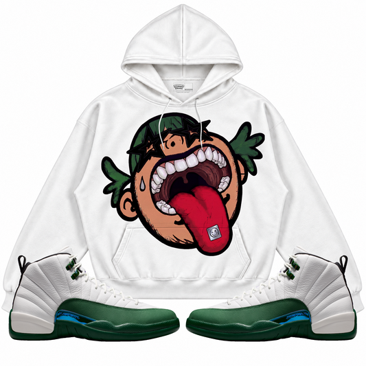 Rebranded Studios apparel — front styled with matching sneakers