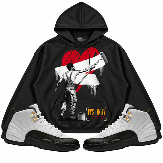 Rebranded Studios apparel — front styled with matching sneakers