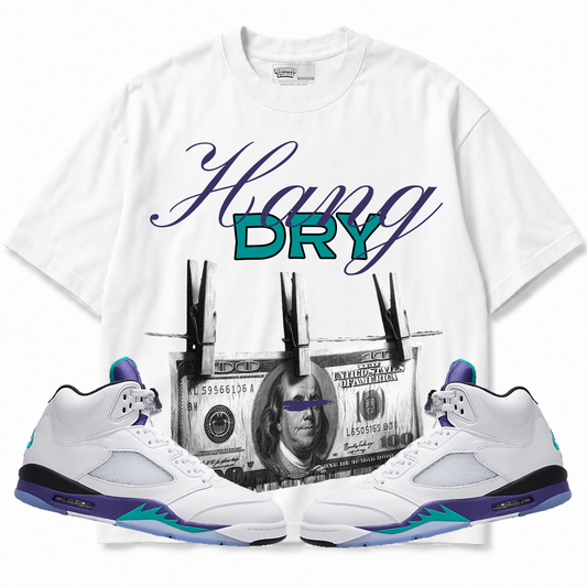 Rebranded Studios apparel — front styled with matching sneakers
