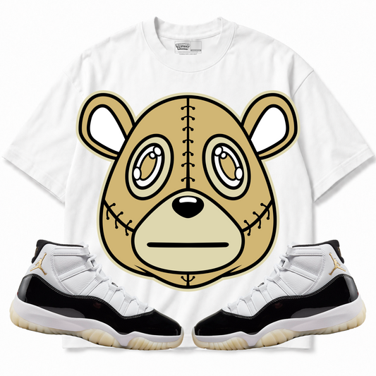 Rebranded Studios apparel — front styled with matching sneakers
