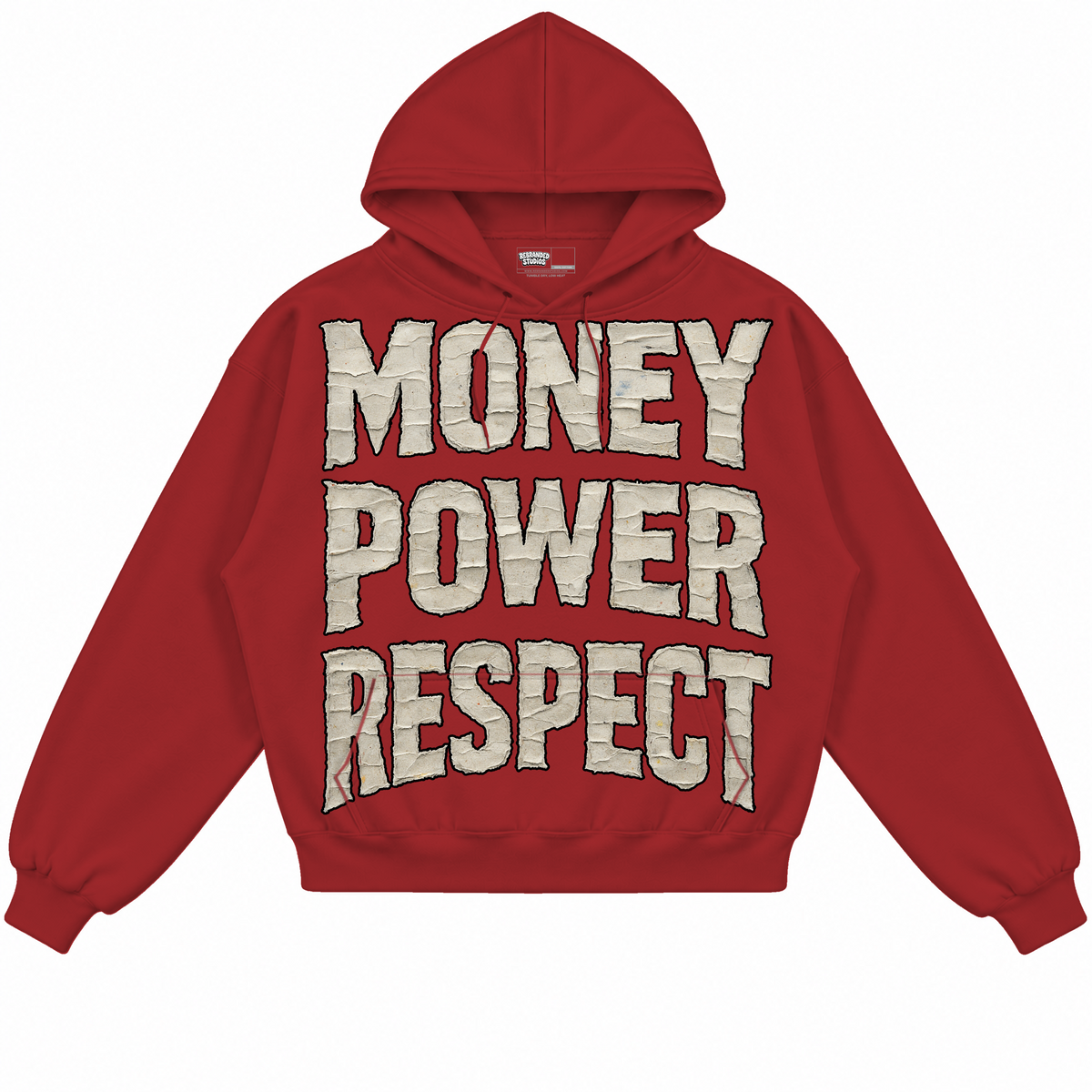 Rebranded Studios apparel — front without sneakers