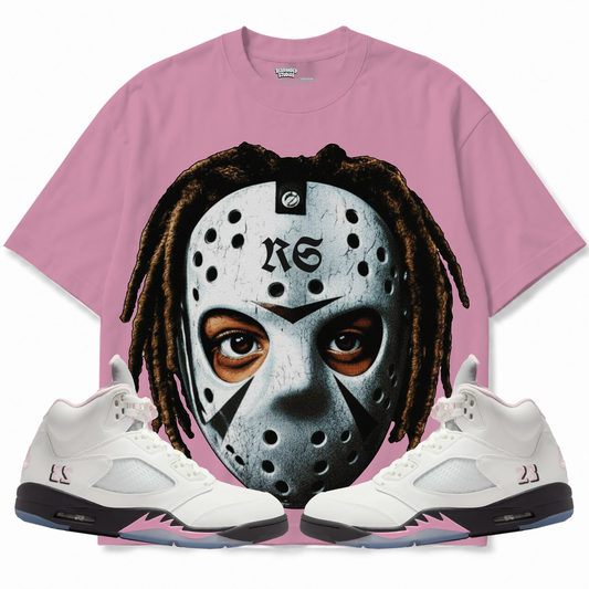 Rebranded Studios apparel — front styled with matching sneakers