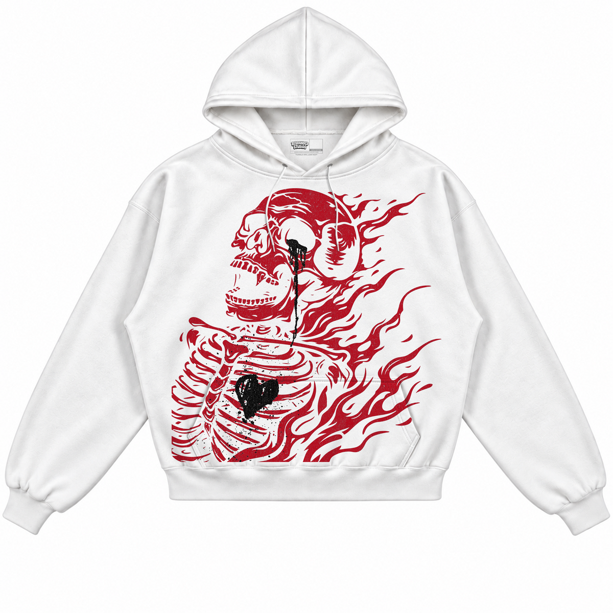 Rebranded Studios apparel — front without sneakers