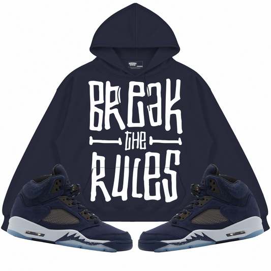 Rebranded Studios apparel — front styled with matching sneakers