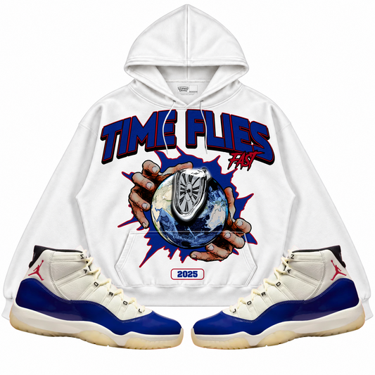 Rebranded Studios apparel — front styled with matching sneakers