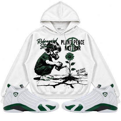 Rebranded Studios apparel — front styled with matching sneakers