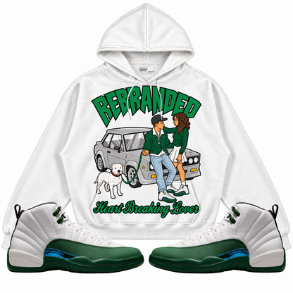 Rebranded Studios apparel — front styled with matching sneakers
