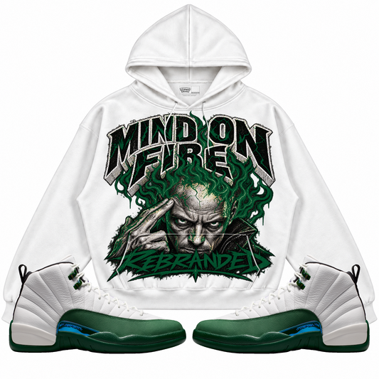 Rebranded Studios apparel — front styled with matching sneakers