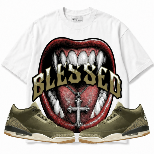Rebranded Studios apparel — front styled with matching sneakers