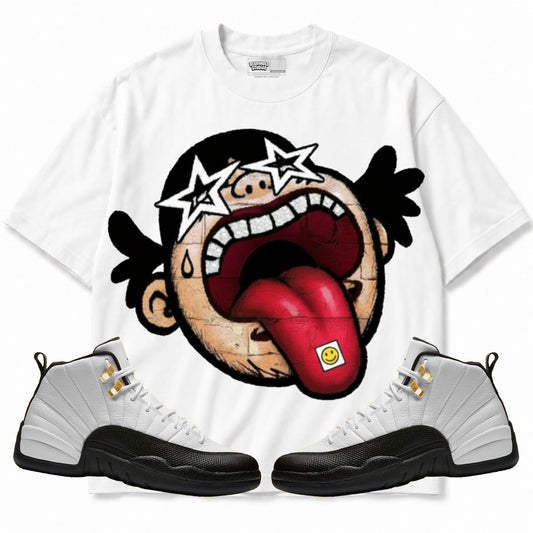 Rebranded Studios apparel — front styled with matching sneakers