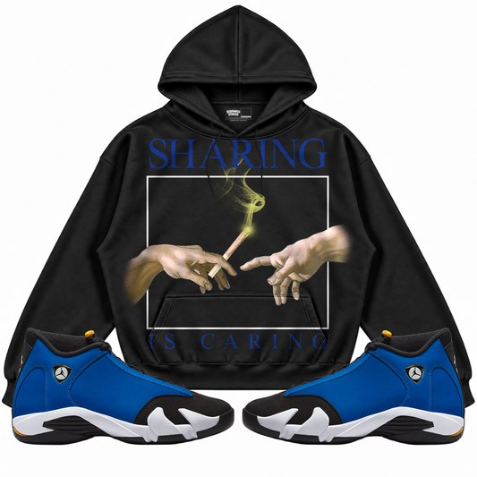 Rebranded Studios apparel — front styled with matching sneakers