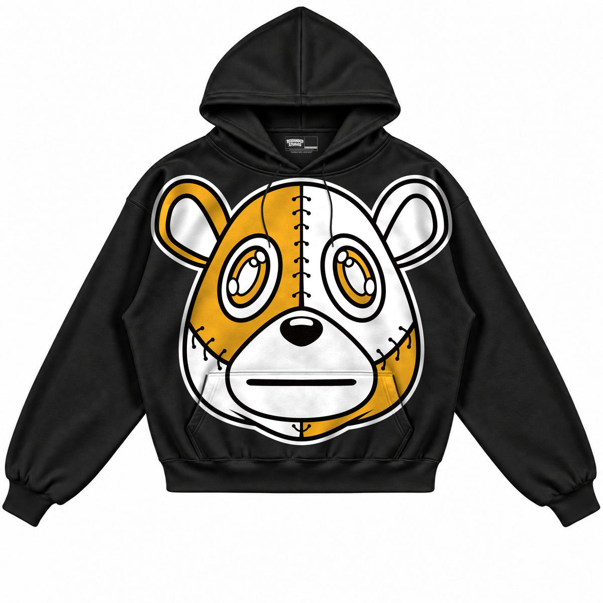 Rebranded Studios apparel — front without sneakers