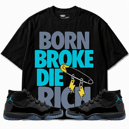 Rebranded Studios apparel — front styled with matching sneakers