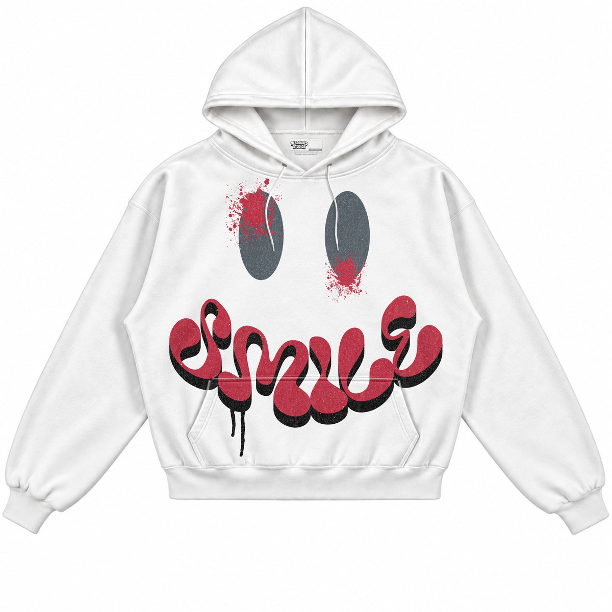 Rebranded Studios apparel — front without sneakers