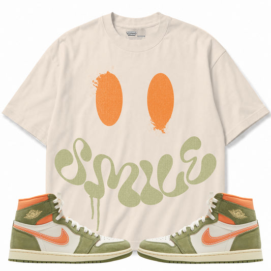 Rebranded Studios apparel — front styled with matching sneakers