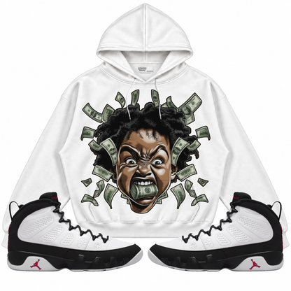 Rebranded Studios apparel — front styled with matching sneakers