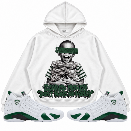 Rebranded Studios apparel — front styled with matching sneakers
