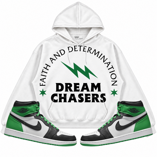 Rebranded Studios apparel — front styled with matching sneakers
