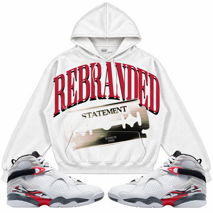 Rebranded Studios apparel — front styled with matching sneakers