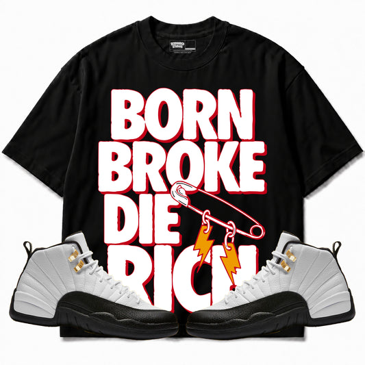 Rebranded Studios apparel — front styled with matching sneakers