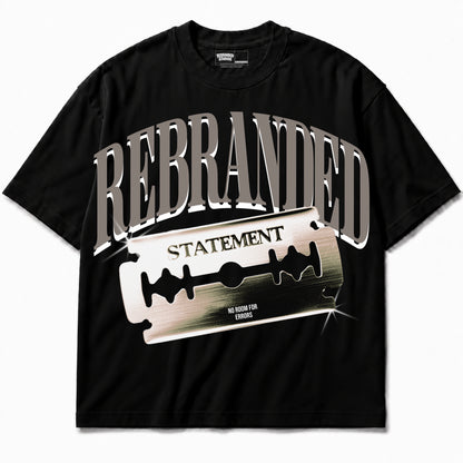 Rebranded Studios apparel — front without sneakers