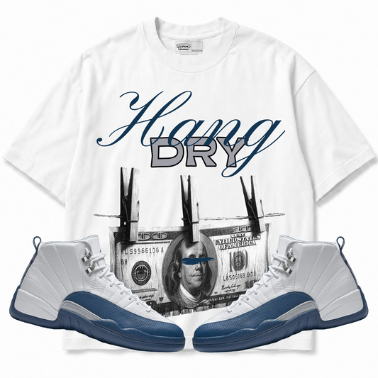 Rebranded Studios apparel — front styled with matching sneakers