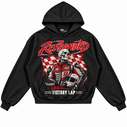 Rebranded Studios apparel — front without sneakers