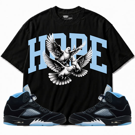Rebranded Studios apparel — front styled with matching sneakers