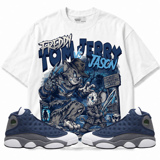 Rebranded Studios apparel — front styled with matching sneakers