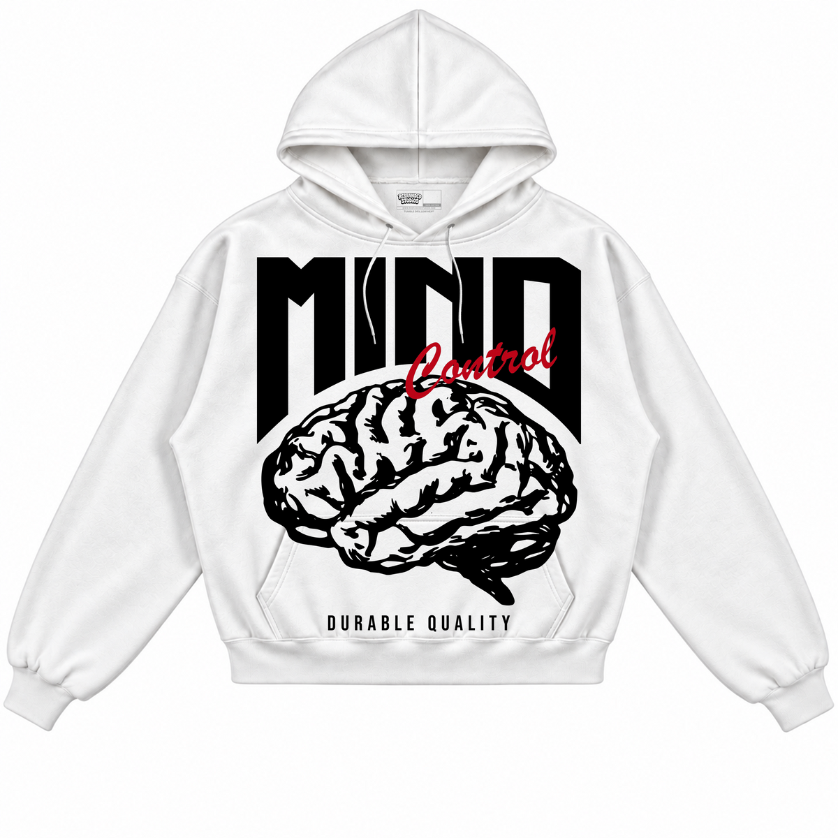 Rebranded Studios apparel — front without sneakers