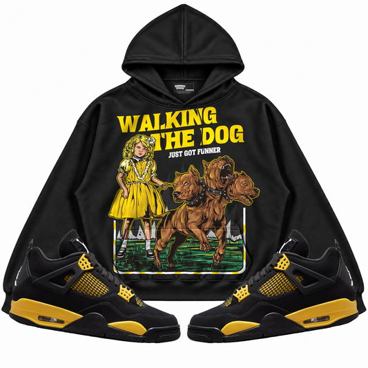 Rebranded Studios apparel — front styled with matching sneakers