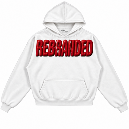 Rebranded Studios apparel — front without sneakers