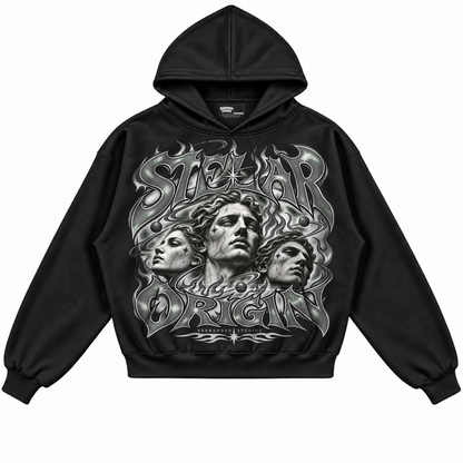 Rebranded Studios apparel — front without sneakers