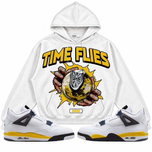 Rebranded Studios apparel — front styled with matching sneakers