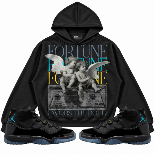 Rebranded Studios apparel — front styled with matching sneakers