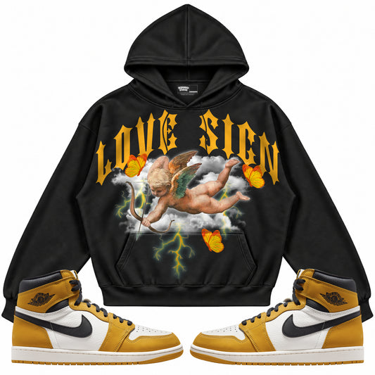 Rebranded Studios apparel — front styled with matching sneakers