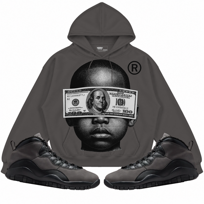 Rebranded Studios apparel — front styled with matching sneakers