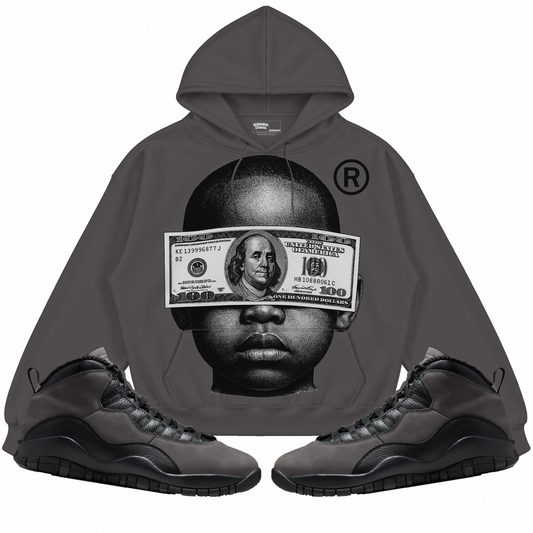 Rebranded Studios apparel — front styled with matching sneakers