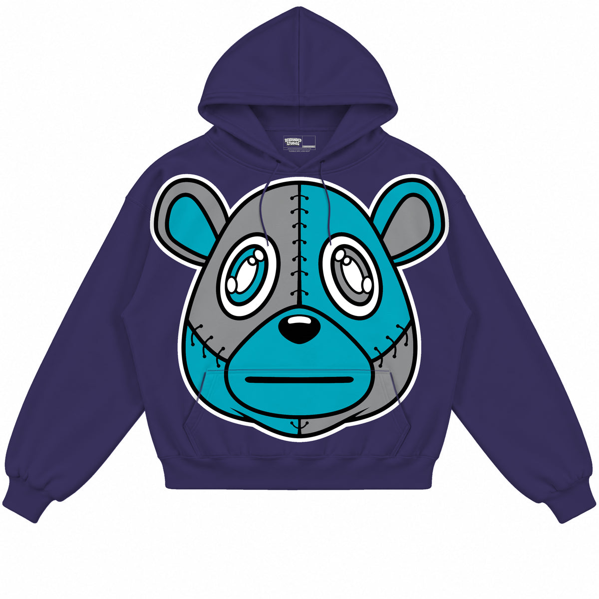 Rebranded Studios apparel — front without sneakers