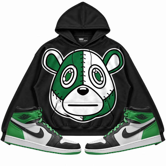 Rebranded Studios apparel — front styled with matching sneakers