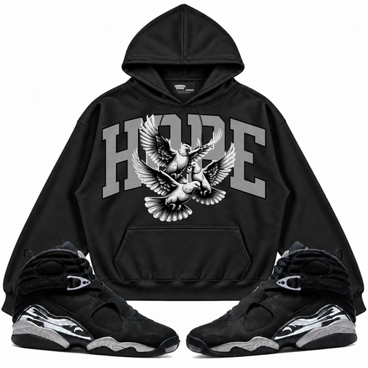 Rebranded Studios apparel — front styled with matching sneakers